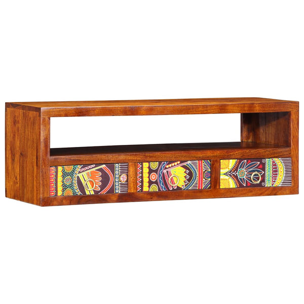 TV-Wandschrank Akazie Mehrfarbig 90cm