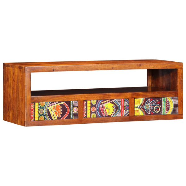 TV-Wandschrank Akazie Mehrfarbig 90cm