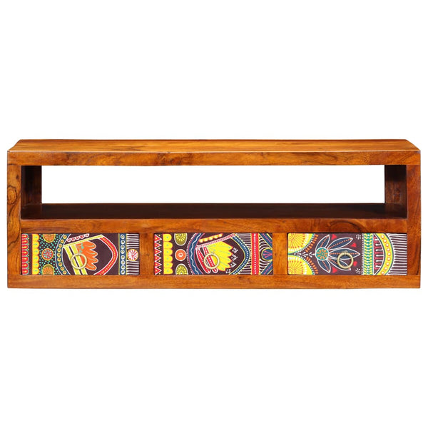 TV-Wandschrank Akazie Mehrfarbig 90cm