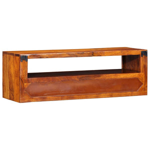 TV-Wandschrank Akazie Mehrfarbig 90cm