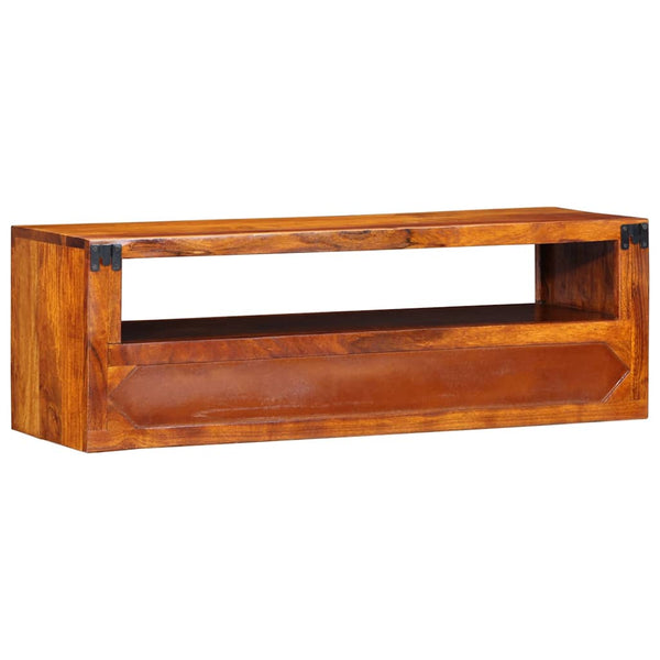 TV-Wandschrank Akazie Mehrfarbig 90cm