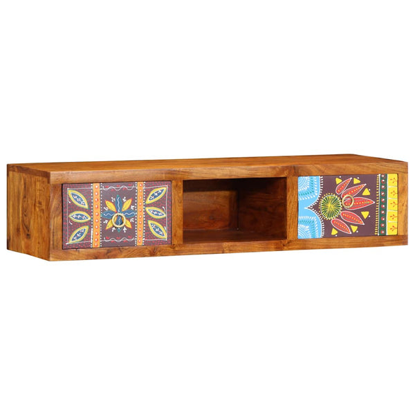 Mehrfarbiger TV-Wandschrank Akazie 100 cm