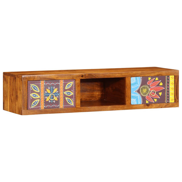 Mehrfarbiger TV-Wandschrank Akazie 100 cm