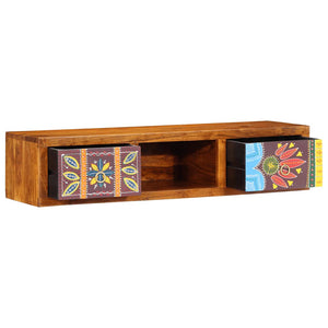 Mehrfarbiger TV-Wandschrank Akazie 100 cm