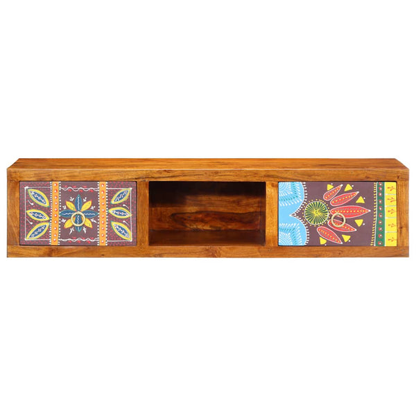 Mehrfarbiger TV-Wandschrank Akazie 100 cm