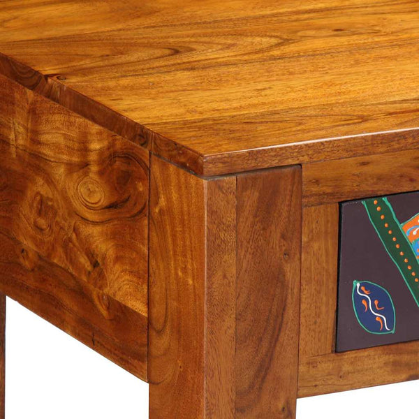 Schreibtisch Braun mit Schubladen 110x50 cm
