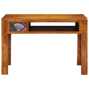 Schreibtisch Braun mit Schubladen 110x50 cm