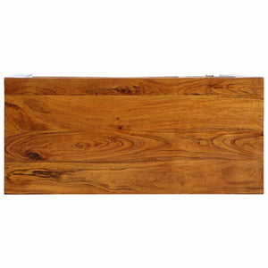 Schreibtisch Braun mit Schubladen 110x50 cm