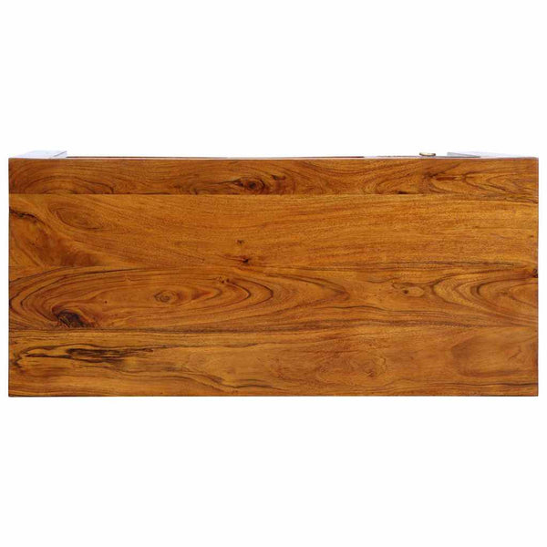 Schreibtisch Braun mit Schubladen 110x50 cm