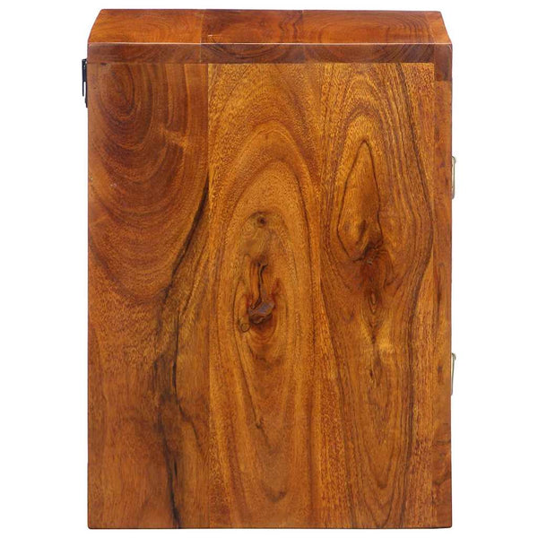 vidaXL Bedside Cabinet Brown 35 x 30 x 40 cm Solid Acacia Wood