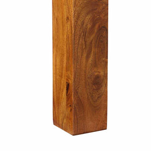 Brauner Schminktisch Akazie Massivholz 90x45x75 cm