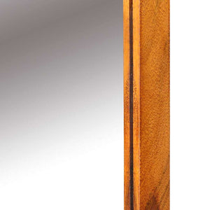 Brauner Schminktisch Akazie Massivholz 90x45x75 cm