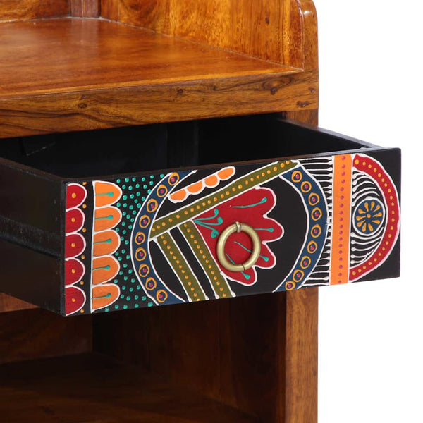 Schuhbank Honigbraun Akazie Massivholz 100cm