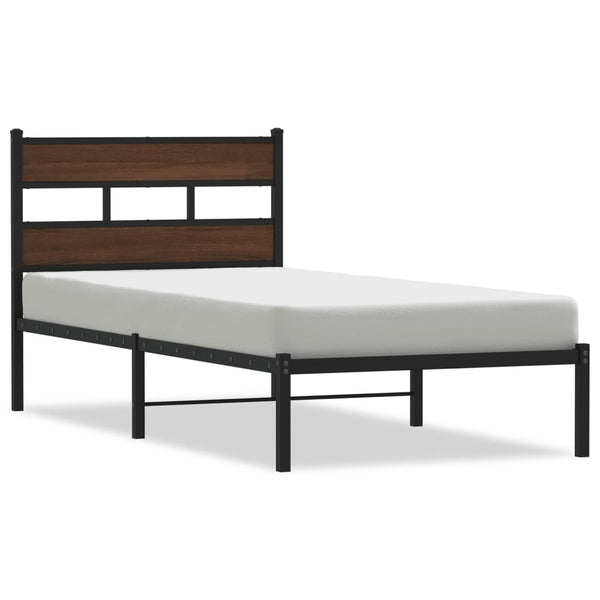 Bettgestell Braun Eiche 80x200 cm