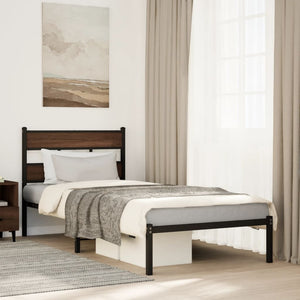 Bettgestell Braun Eiche 80x200 cm