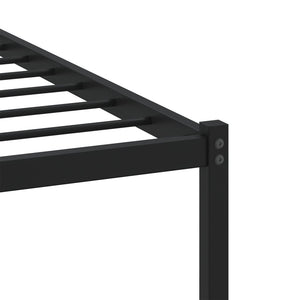 Bettgestell 100x200 cm Braun Eiche