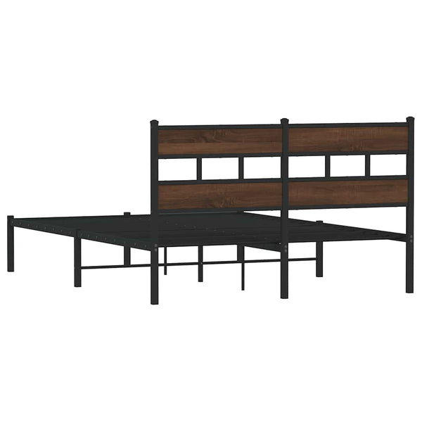 Bettgestell Braun Eiche 140x200 cm