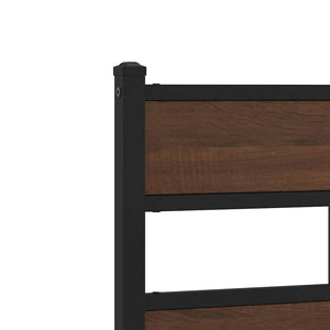 Kopfteil Braun Eichen-Optik 107 cm
