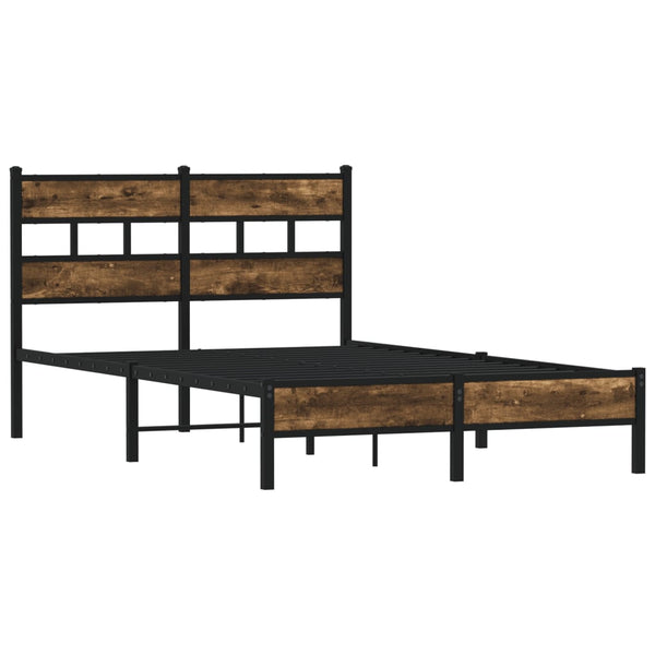 Bettgestell Sonoma-Eiche 120x190 cm ohne Matratze