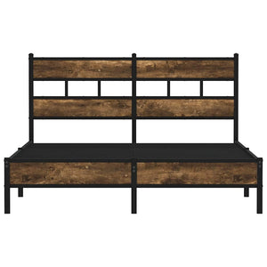 Bettgestell 137x190 cm Sonoma-Eiche ohne Matratze