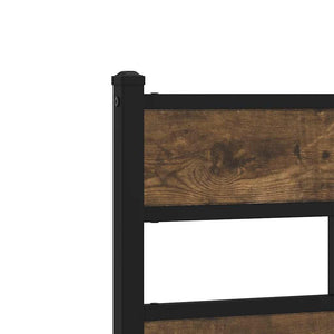 Bettgestell 137x190 cm Sonoma-Eiche ohne Matratze