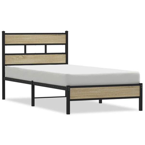 Bettgestell 107x200 cm Sonoma Eiche