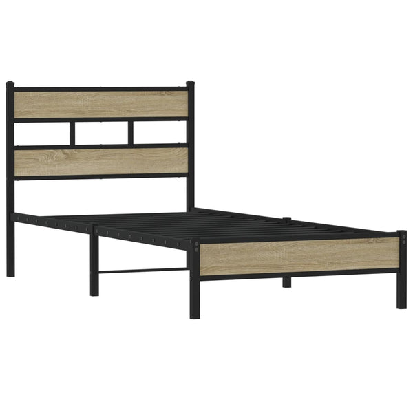 Bettgestell 107x200 cm Sonoma Eiche