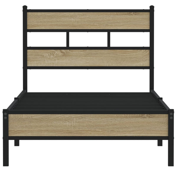 Bettgestell 107x200 cm Sonoma Eiche