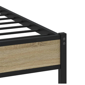 Bettgestell 107x200 cm Sonoma Eiche