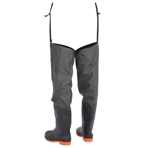 Grüne Watstiefel Größe 43