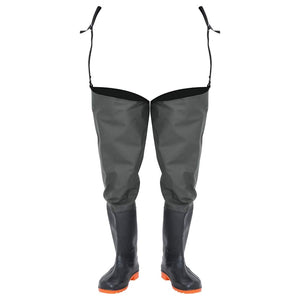 Grüne Watstiefel Größe 46