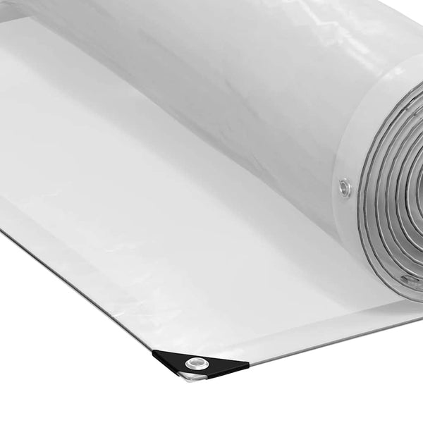 vidaXL Bâche transparente avec œillets 1x2 m en polyéthylène