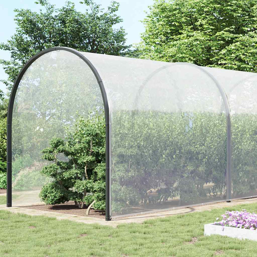 Transparente Plane mit Ösen 10x12 m