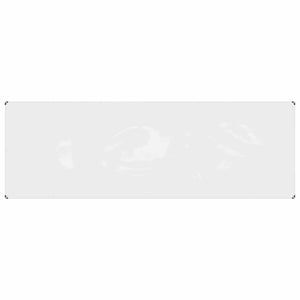 Transparente PVC Plane mit Ösen 1x3m