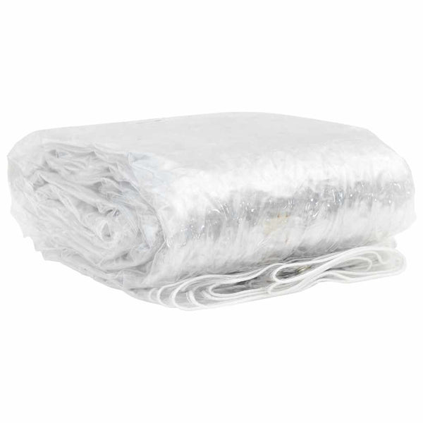 Transparente PVC Plane 1x5 m mit Ösen