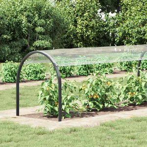 Transparente PVC Plane 1x8 m mit Ösen