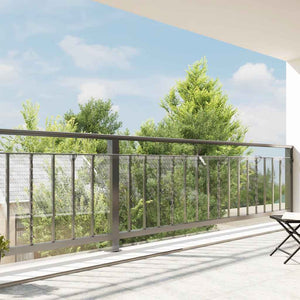 Transparente PVC Plane mit Ösen 1x12 m