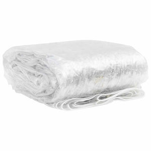 Transparente PVC-Plane mit Ösen 2x10m