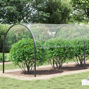 Transparente PVC Plane mit Ösen 4x12m