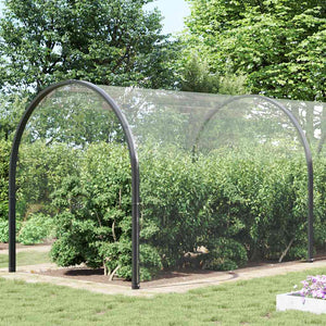 Transparente PVC Plane mit Ösen 5x12m