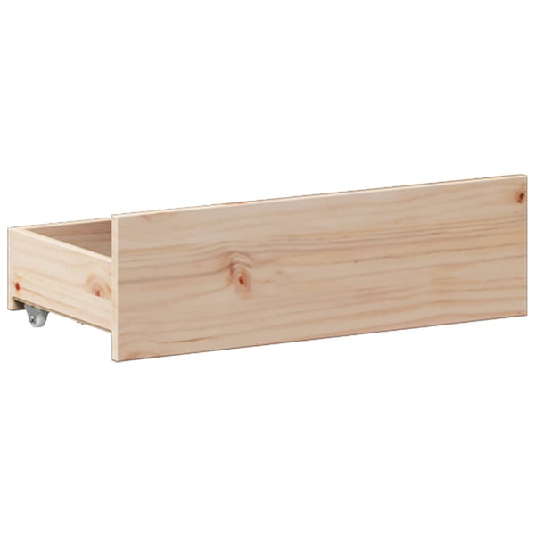 Massivholzbett 200x200 cm mit Kopfteil