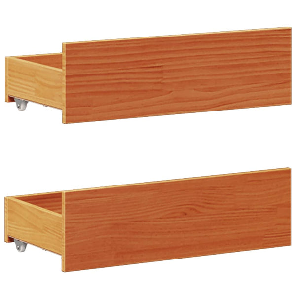 Massivholzbett Braun 150x200 cm