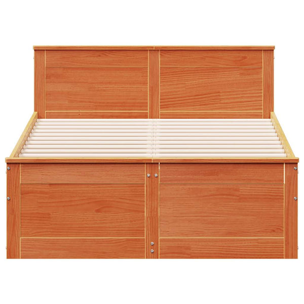 Massivholzbett 135x190 cm mit Kopfteil