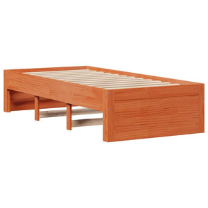 Massivholzbett 90x190 cm mit Schubladen