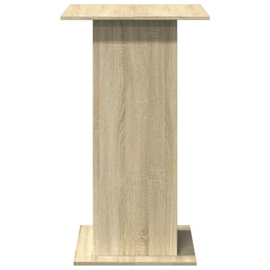 Bartisch Sonoma-Eiche mit Ablagen 60x60 cm