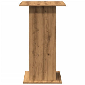 Bartisch Artisan-Eiche mit Ablagen 60x60 cm