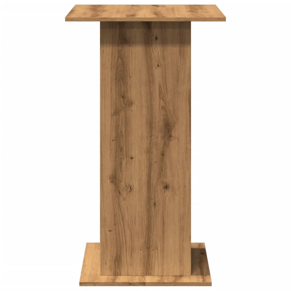 Bartisch Artisan-Eiche mit Ablagen 60x60 cm