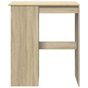 Bartisch mit Regal Sonoma-Eiche 90 cm