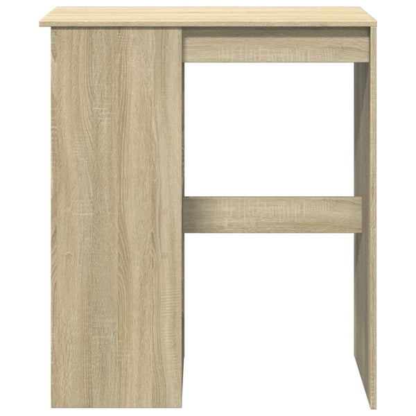 Bartisch mit Regal Sonoma-Eiche 90 cm