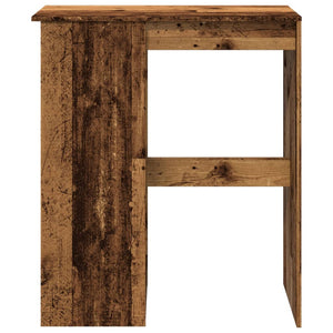 Bartisch mit Regal, Altholz-Optik